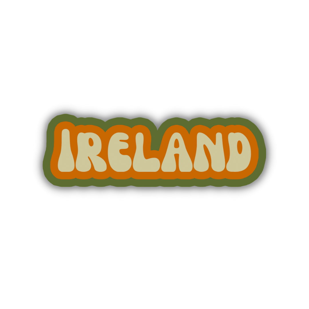 Ireland Cloud Sticker