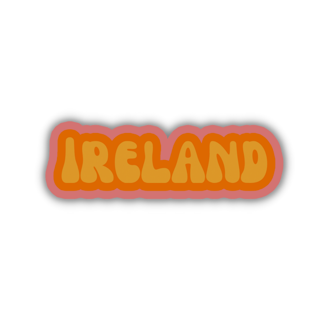 Ireland Cloud Sticker