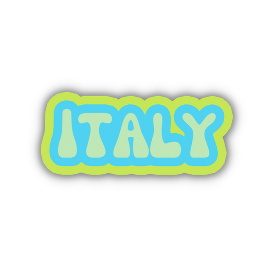 Italy Cloud Sticker