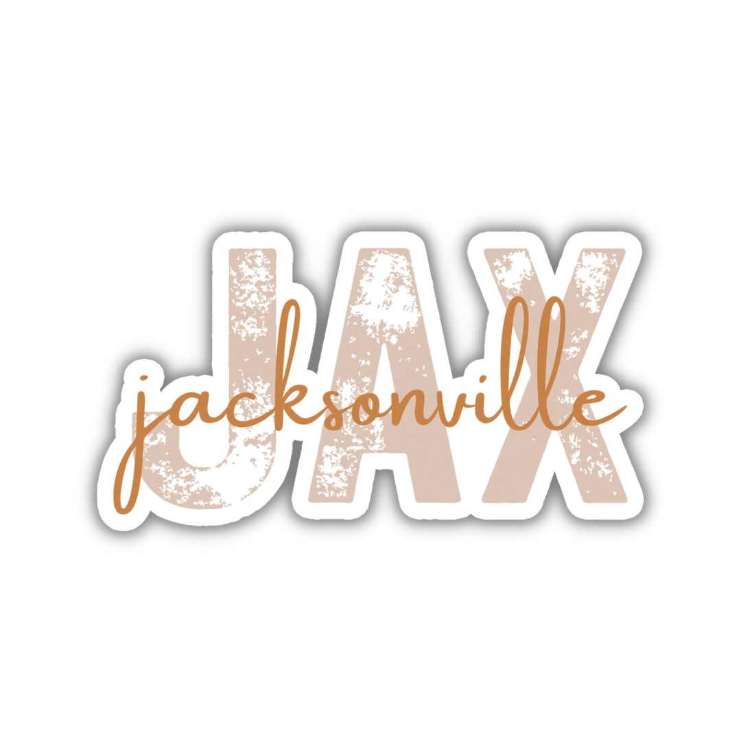 JAX Jacksonville Airport Code Sticker