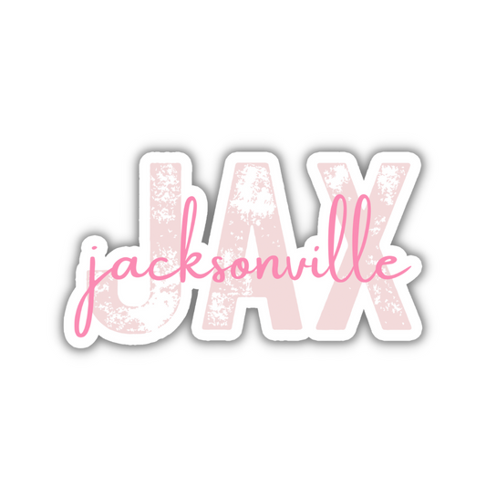 JAX Jacksonville Airport Code Sticker