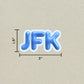 JFK Bubble Sticker