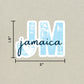 Jamaica Country Code Sticker