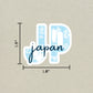 Japan Country Code Sticker