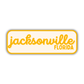 Jacksonville, Florida Retro Travel Sticker – Colorful Vinyl Decal for Laptop, Water Bottle & Luggage