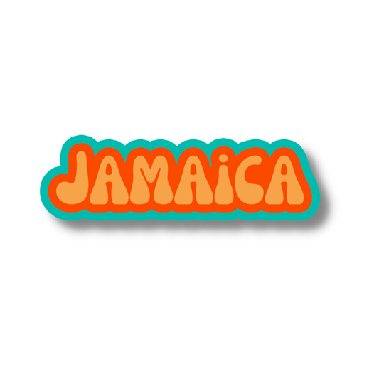 Jamaica Cloud Sticker