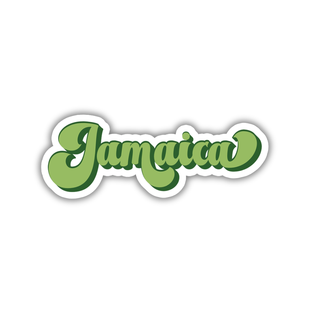 Jamaica Vintage Sticker