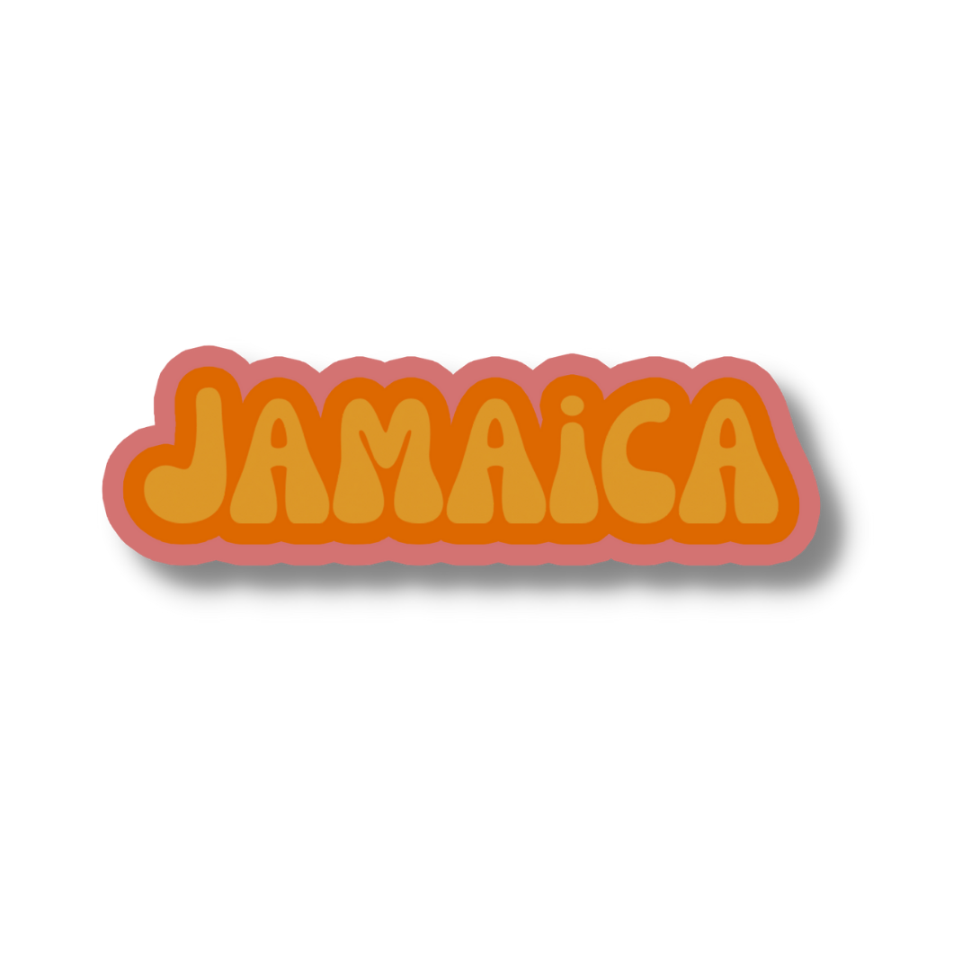 Jamaica Cloud Sticker