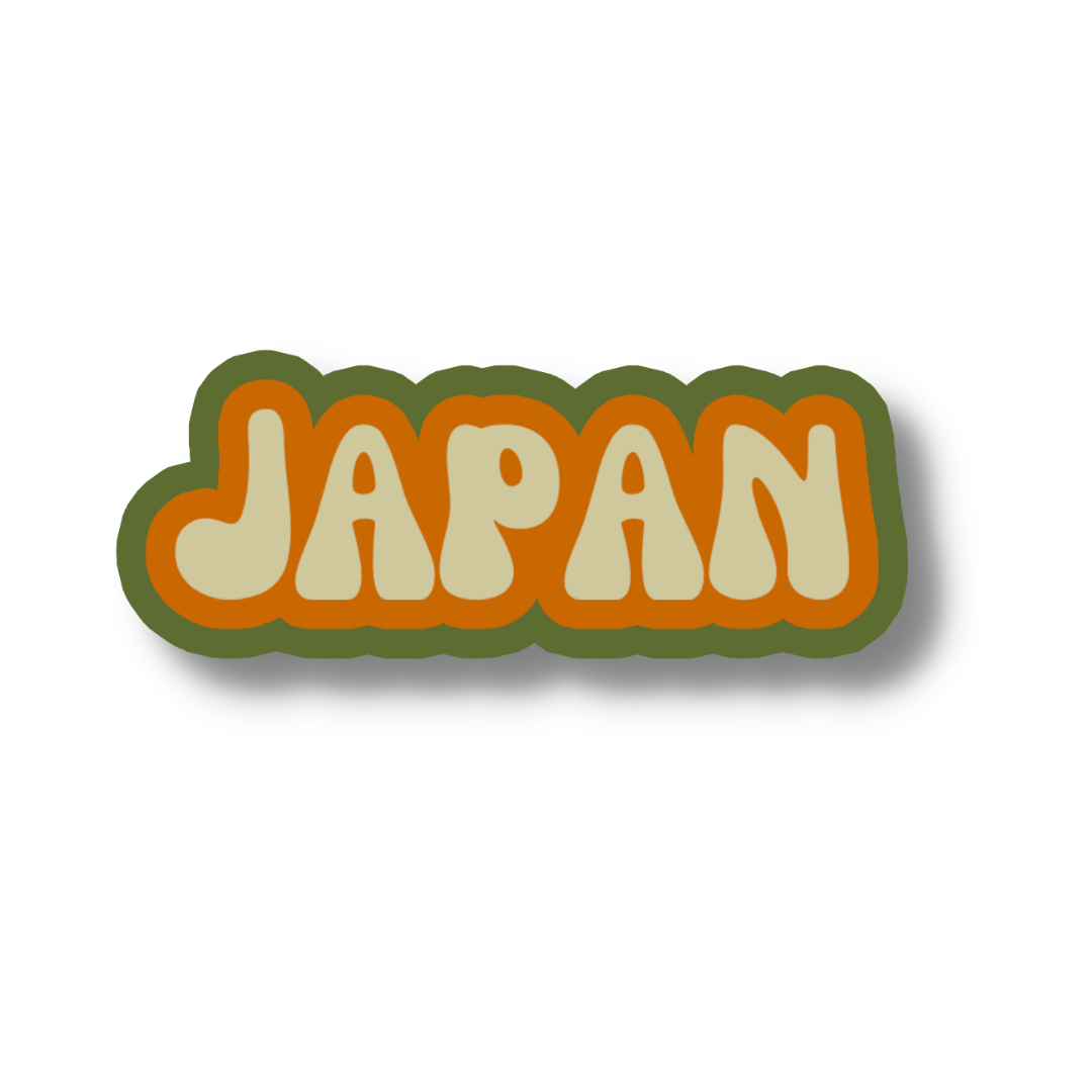 Japan Cloud Sticker