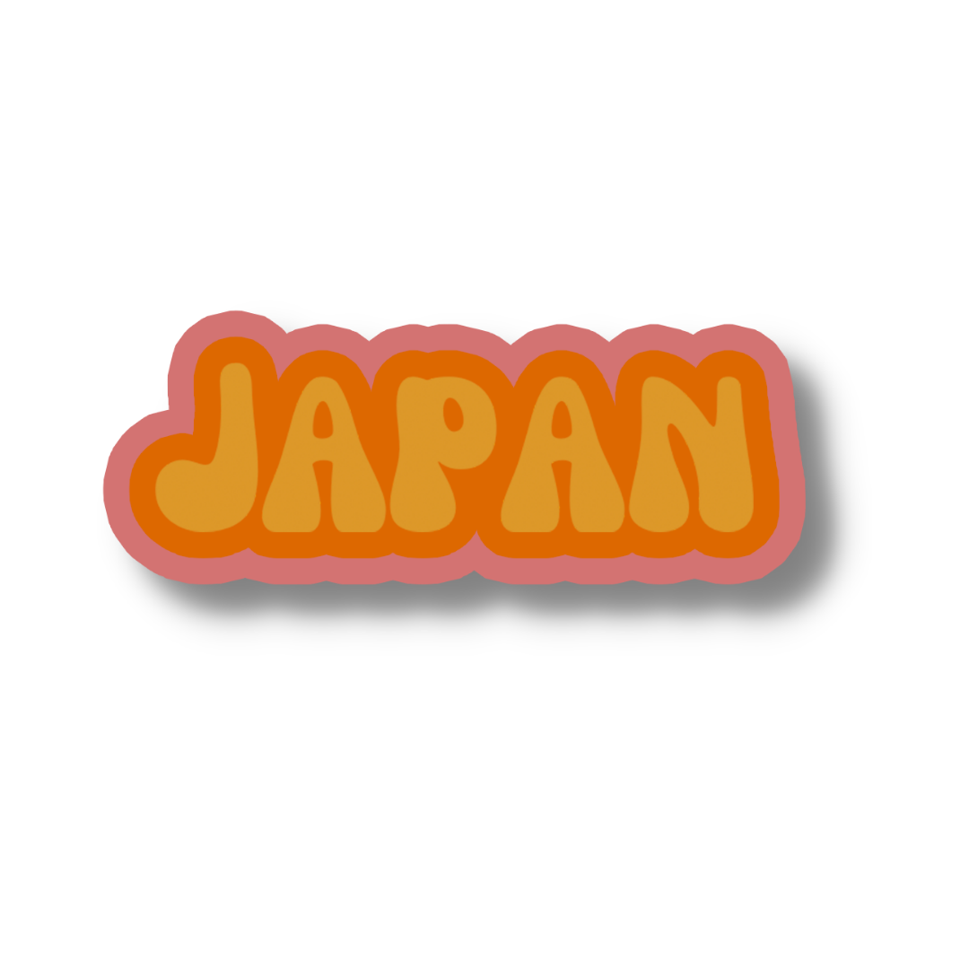Japan Cloud Sticker