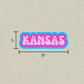 Kansas Cloud Sticker