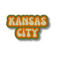 Kansas City Cloud Sticker