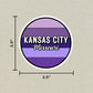 Kansas City, Missouri Circle Sticker