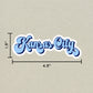 Kansas City Vintage Sticker