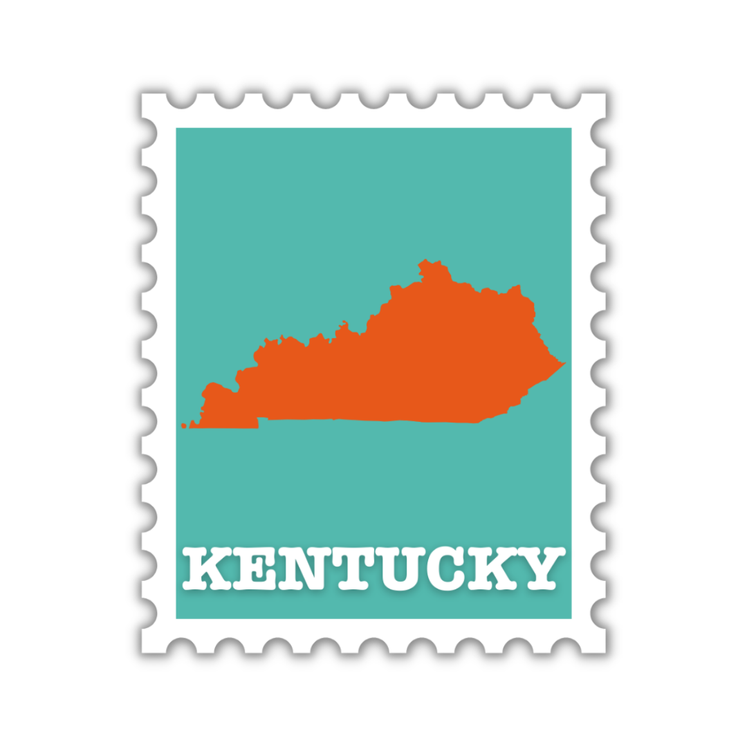 Kentucky Stamp Sticker