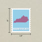 Kentucky Stamp Sticker
