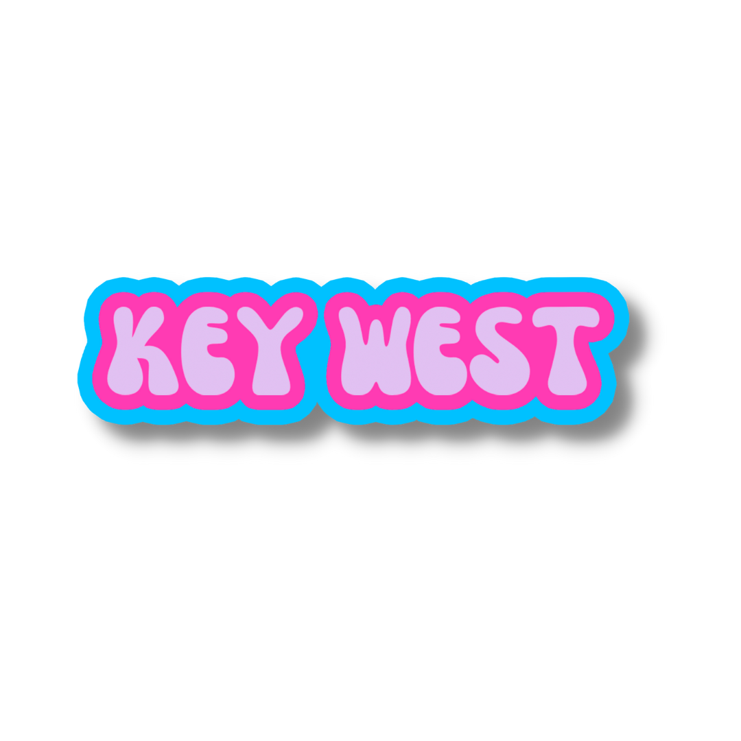 Key West Cloud Sticker