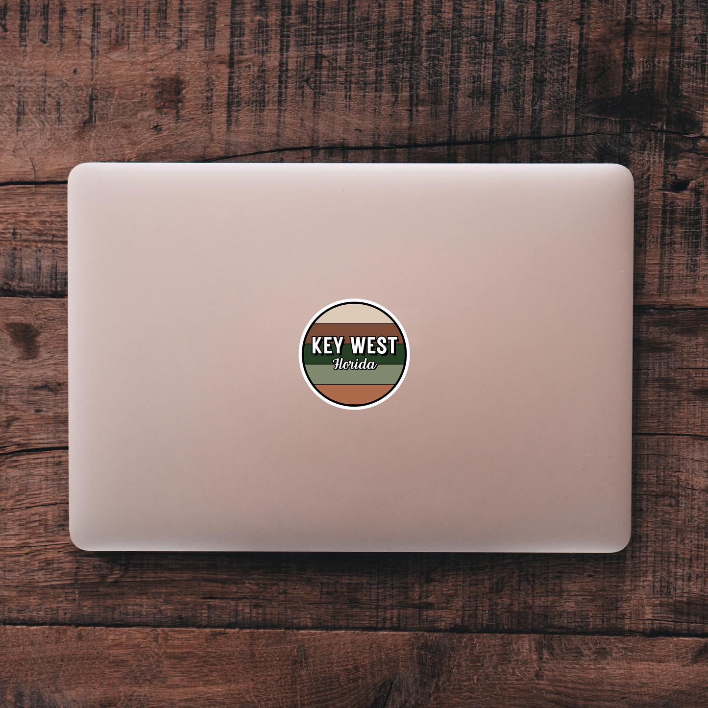 Key West, Florida Circle Sticker