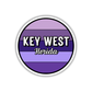 Key West, Florida Circle Sticker