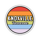 Knoxville, Tennessee Circle Sticker