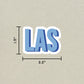 LAS Double Layered Sticker