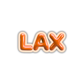 LAX Bubble Sticker