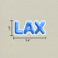 LAX Bubble Sticker