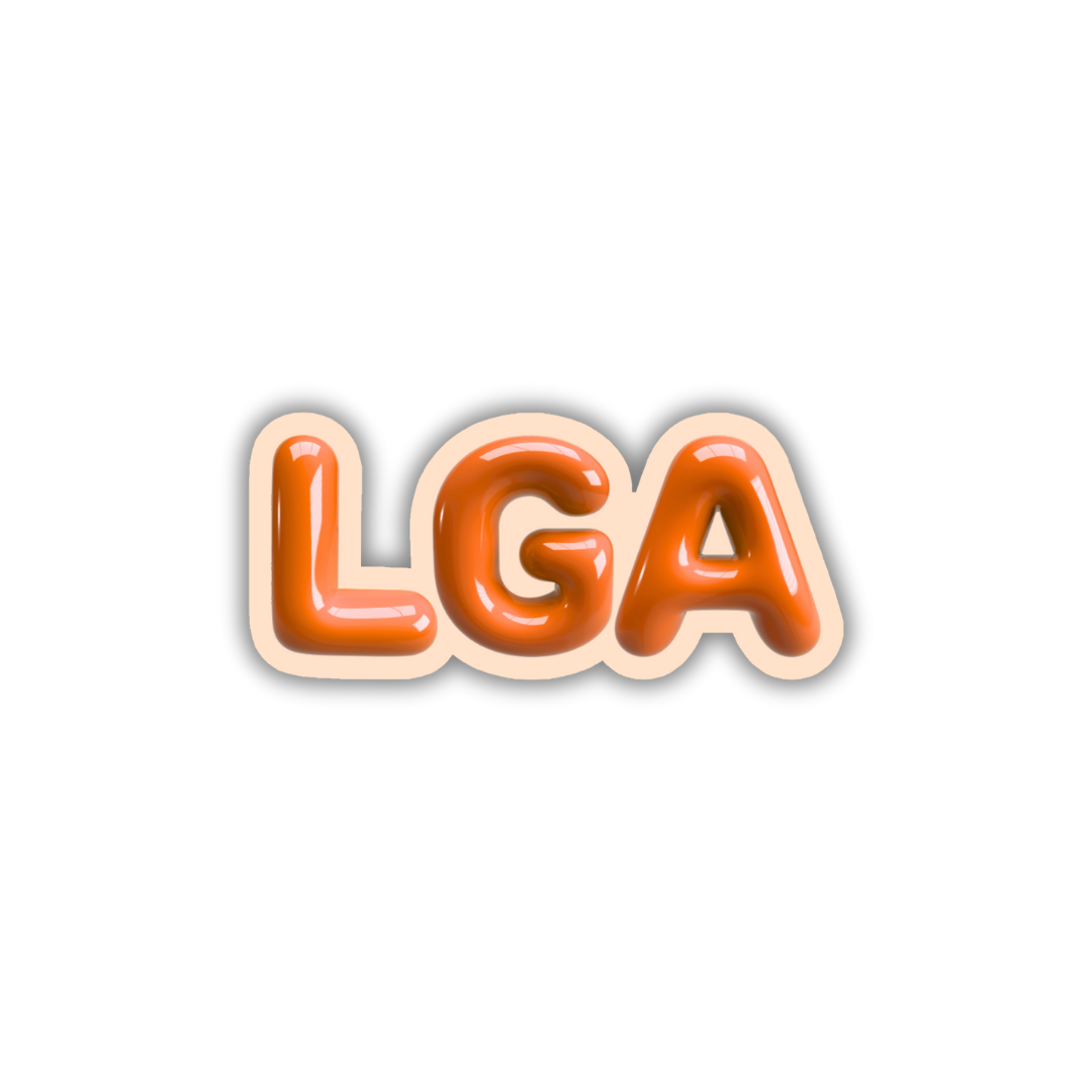 LGA Bubble Sticker