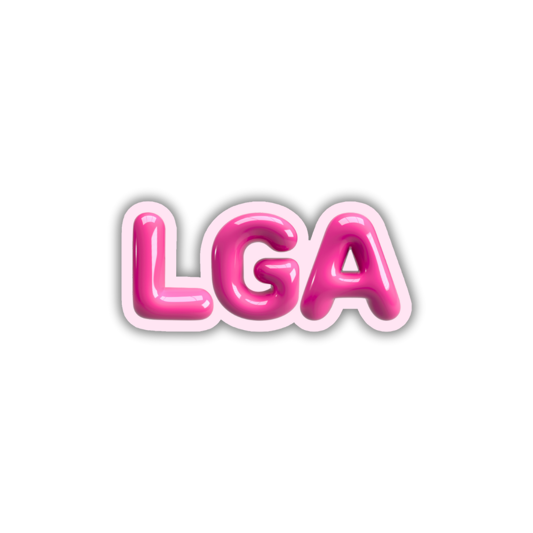 LGA Bubble Sticker