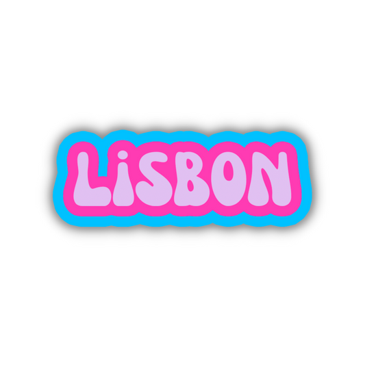 Lisbon Cloud Sticker