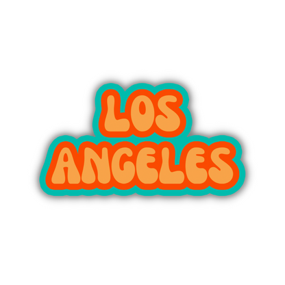 Los Angeles Cloud Sticker