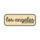 Los Angeles, California Retro Travel Sticker – Colorful Vinyl Decal for Laptop, Water Bottle & Luggage