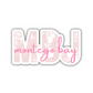 MBJ Montego Bay Airport Code Sticker