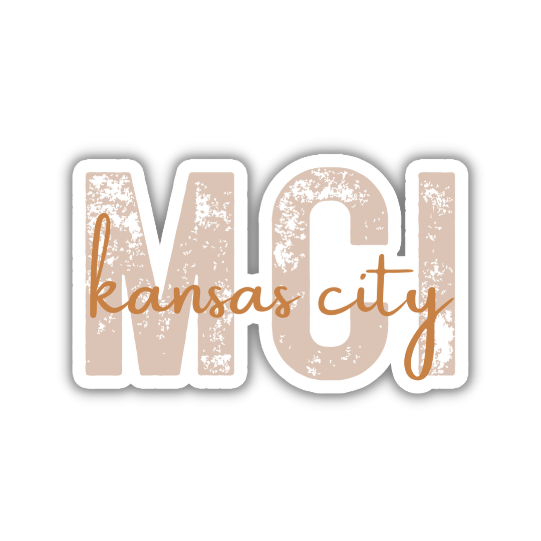 MCI Kansas City Airport Code Sticker