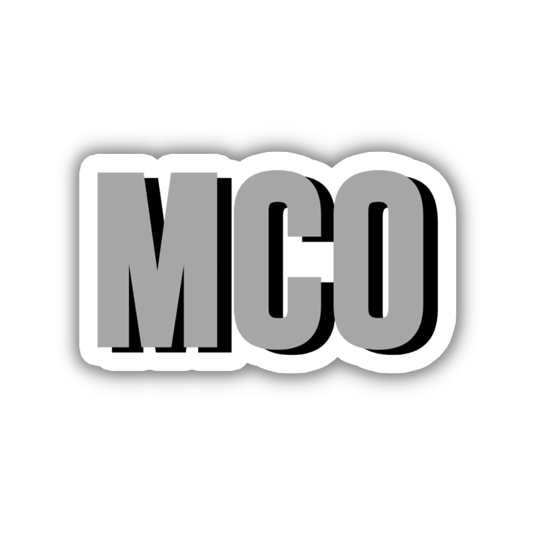 MCO Double Layered Sticker