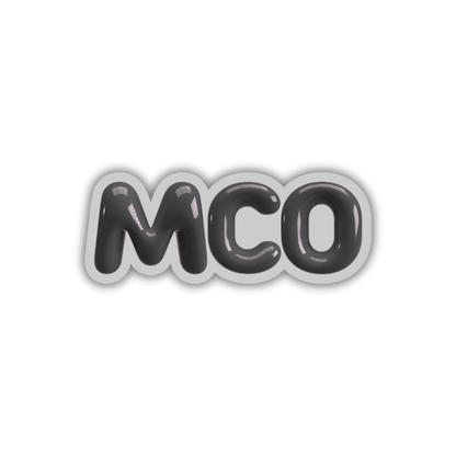 MCO Bubble Sticker