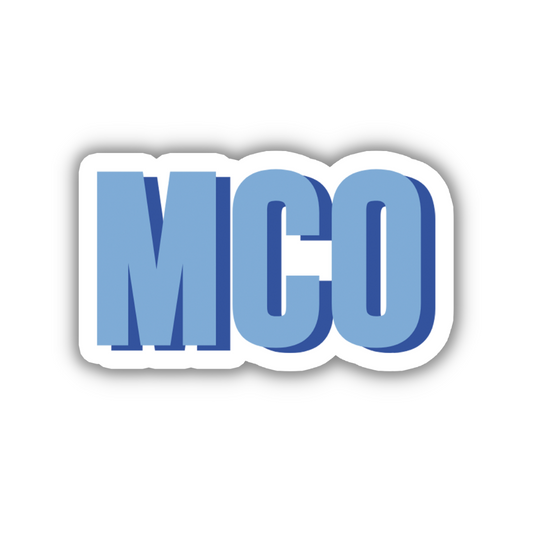 MCO Double Layered Sticker