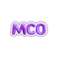MCO Bubble Sticker