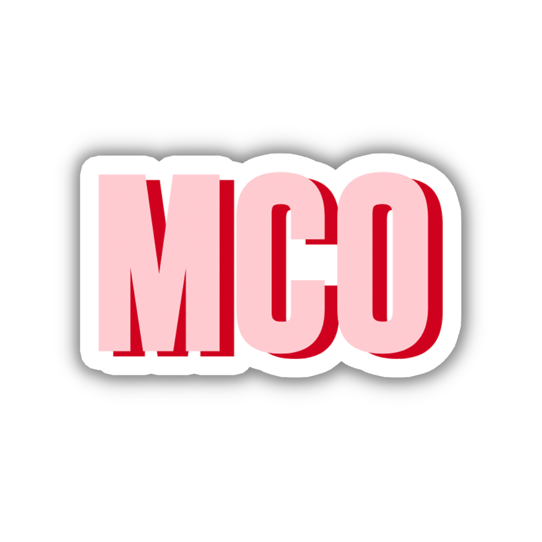 MCO Double Layered Sticker