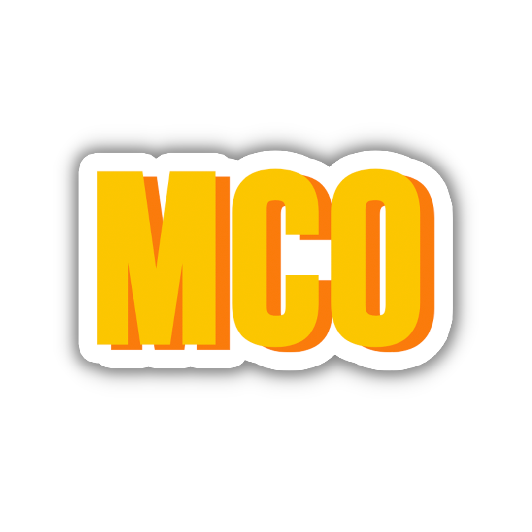 MCO Double Layered Sticker