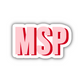 MSP Double Layered Sticker