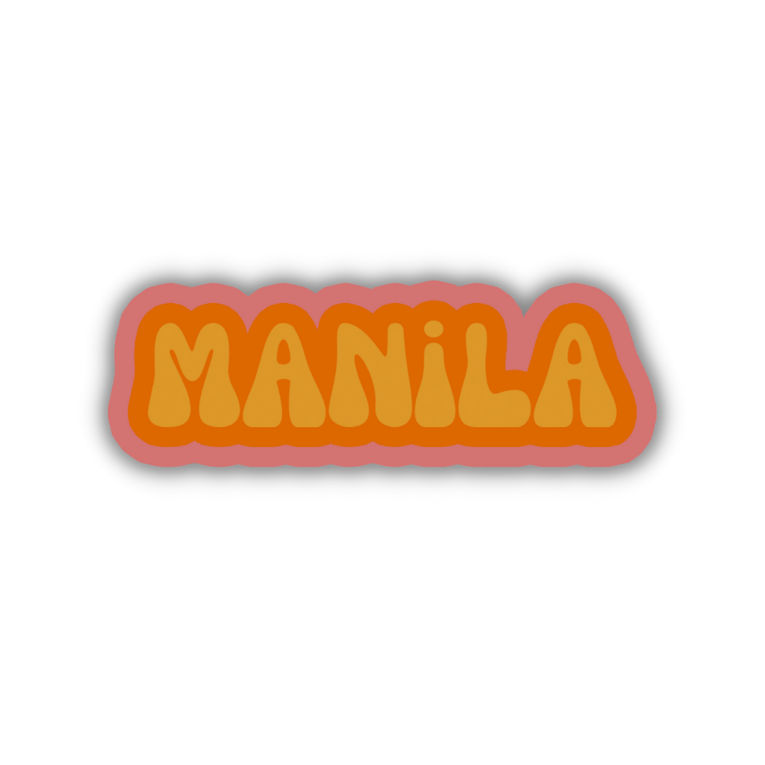 Manila Cloud Sticker