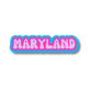 Maryland Cloud Sticker