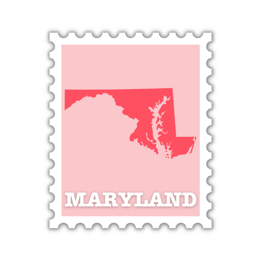 Maryland Stamp Sticker