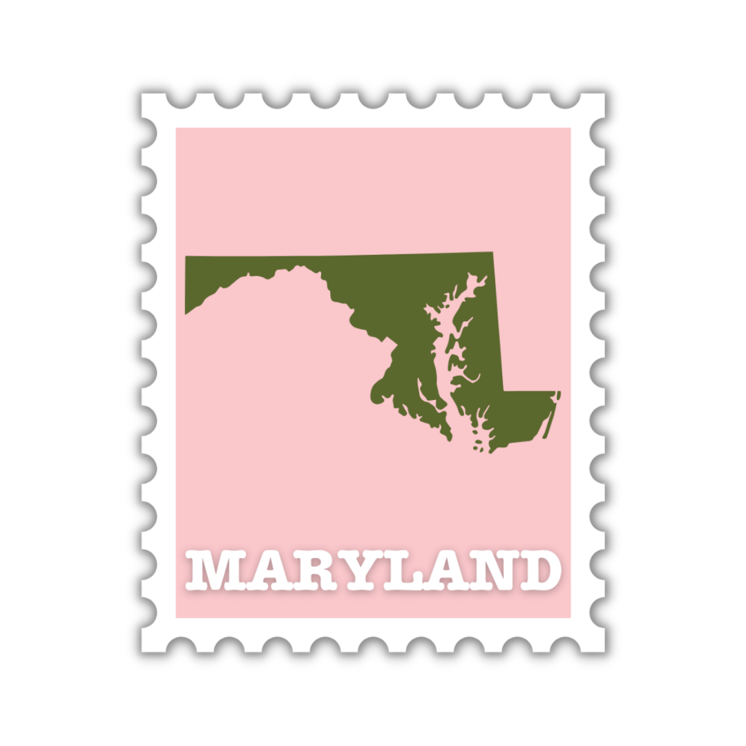 Maryland Stamp Sticker