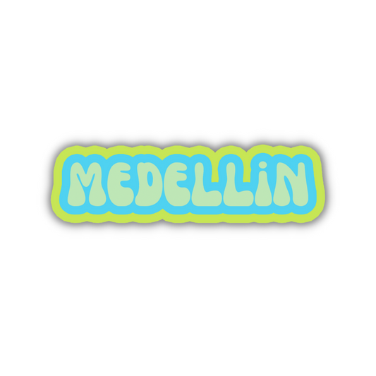 Medellin Cloud Sticker