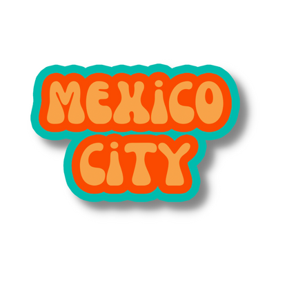 Mexico City Cloud Sticker