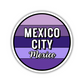 Mexico City, Mexico Circle Sticker