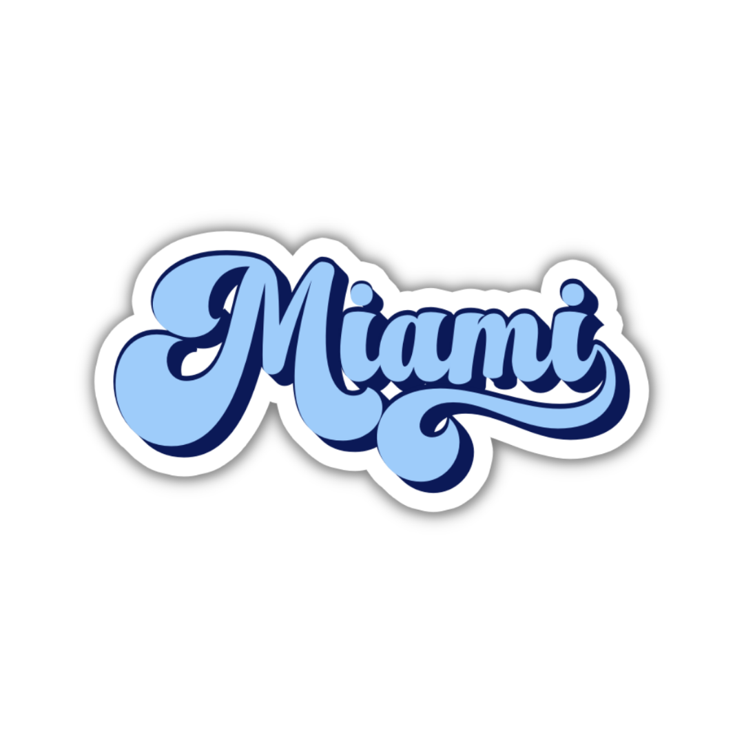 Miami Vintage Sticker