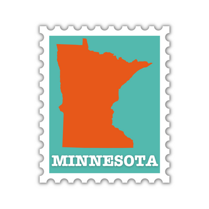 Minnesota Stamp Sticker